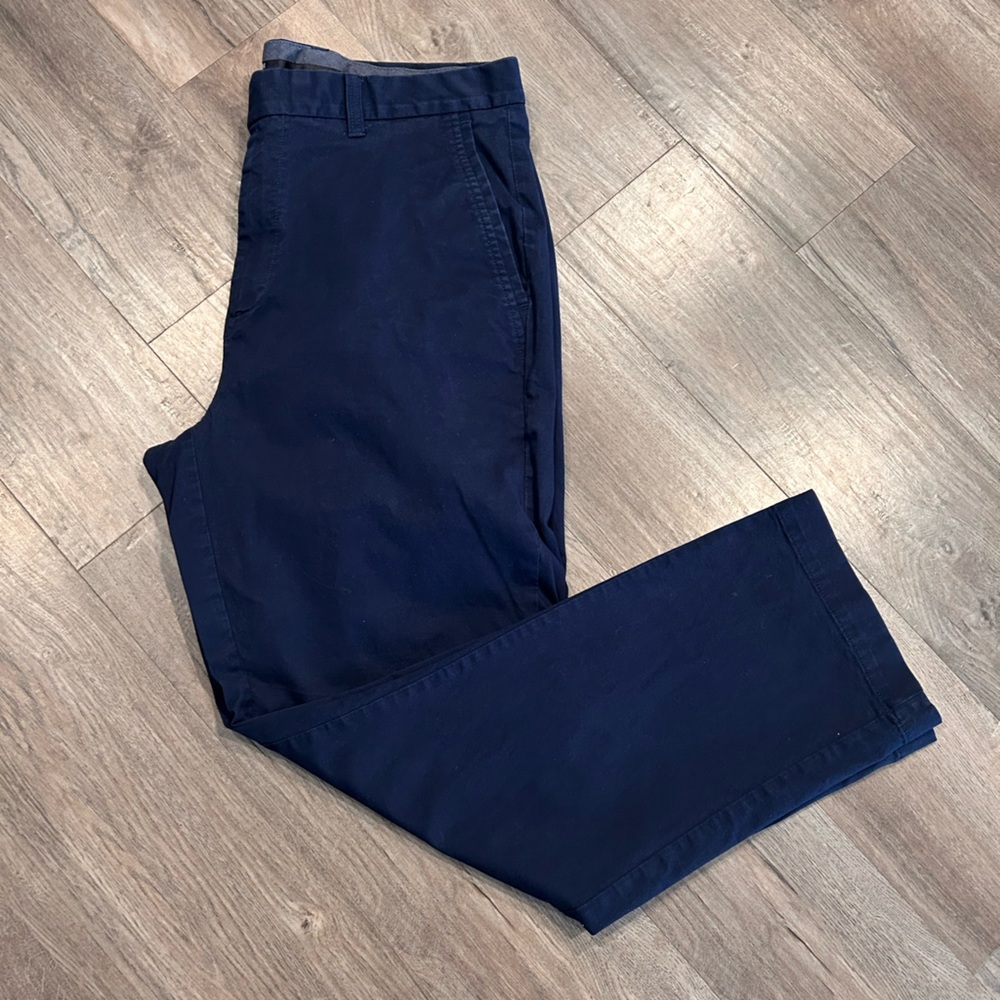 Navy chino pants